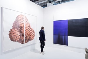 <a href='/art-galleries/sean-kelly/' target='_blank'>Sean Kelly</a> at Art Basel 2015 – Photo: © Charles Roussel & Ocula